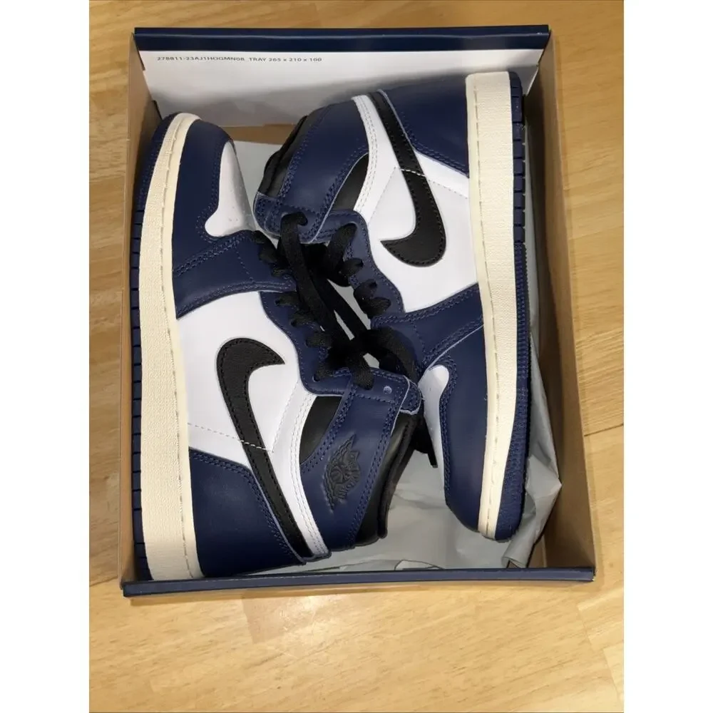 Nike Jordan 1 Retro High Midnight Navy GS Size 4.5Y 6 Women’s FD1437-401 NEW